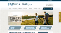 Desktop Screenshot of luisabreulaw.com